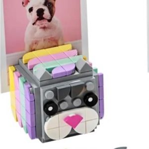 Lego DOTS Animal Photo Holder with collectable holder in center Lego miniature